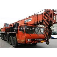 original japan truck crane tg700e locate in shanghai yard