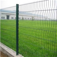 Triangle bended fence/ V fold wire mesh fence for sale