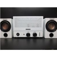 Bluetooth Tube Amplifier set, with wood box speakers CFA153D-B-S139B, CFA153D-S1-B-S139B
