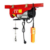 Wire rope small mini electric hoist with trolley for sale
