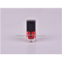square classic Nail Polish cap nail polish bottle 6ml flat brush nail polish packaging
