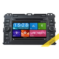 Capacitive Touch Screen Car DVD Player for TOYOTA Prado with 3G/WIFI/DVR/Mirror Link Function