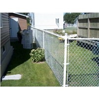 Plastic Coated Chain Wire Fence Netting galvanized steel mini chain link fence black mesh