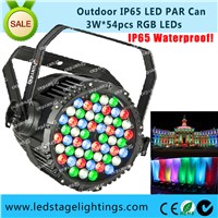 54*3W RGBW LED Par light IP65 Outdoor LED Floodlight