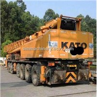 Japan made Kato 120T Truck crane in shanghai cheap for sale