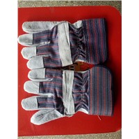 High Quality Cow Split Leather Working Gloves / Safety Gloves / Rigger Gloves