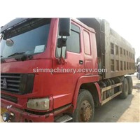 USED 6x4 8x4 model HOWO VOLVO SINOTRUCK DONGFENG DUMP TRUCK 25T 40T 70T IN SHNAGHAI