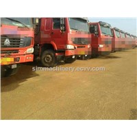 Used Howo 25T dump truck in shanghai best quality with low price
