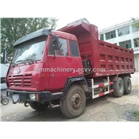 Used Shacman Aolong dump truck 25T Original engine and spare parts