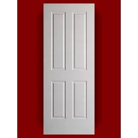 White Primer Moulded Door Made of HDF