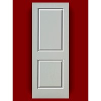 White Primer Moulded HDF Door