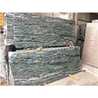 Yunnan green granite slab for floor tiles