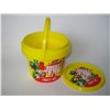 Food Bucket with In Mould Label Printing ,Any Color