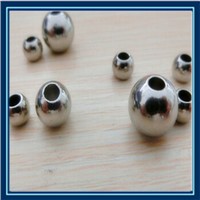 30mm stainless steel ball with 3mm diameter hole