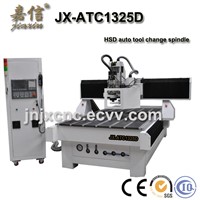 JIAXIN JX-ATC1325D Vacuum table design auto tool changer spindle CNC Router