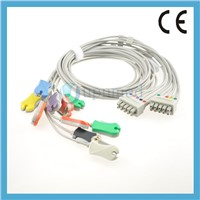 GE 10 lead EKG Cable , clip,IEC