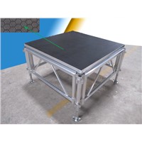 1.22x1.22 / 4x4ft aluminum portable stage
