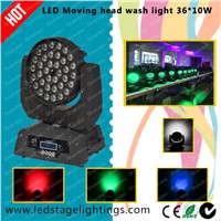 Moving head Wash light 36pcs*10W 4-in-1 LED disco light,led Moving head light