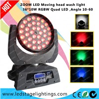 Hot,LED Moving head light Zoom 36pcs*10W Quad LED dj light,Dj lighting