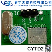 CYTD2 ASK/OOK RF Super-Heterodyne Wireless Transmitting Modules