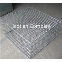 Haotian galvanized welded gabion mesh factory
