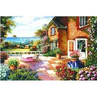 American style landscape hand painted oil painting