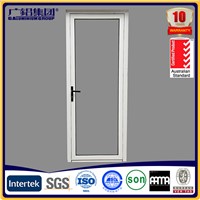 Aluminium single sash swing door in high quality