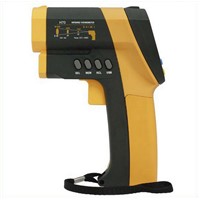High temperature digital infrared thermometer  thermocouple