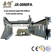 JX-2060FA JIAXIN 5 axis  CNC Router With High Gantry