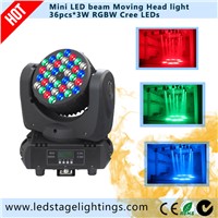 Hot,led moving beam light 3W*36pcs RGBW LEDs,Disco light