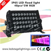 RGB LED flood light 48pcs*3W DMX,LED flood,LED Flood lamp