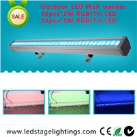 RGB Full color 36pcs*3W Tri LED Wall washers,Outdoor LED Wall light,Professional stage light