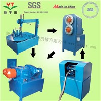 high quality used tire recycling plant/wasted tire cutting machine
