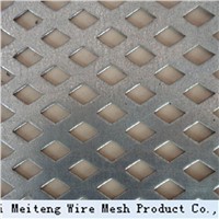 perforated metal uesd in the road