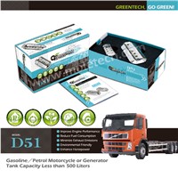 Greentech diesel saver for cargo trailer