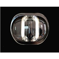 Led glass lens for tunnel light