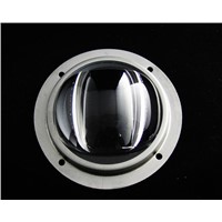 integrated led street light glass lens with 78mm diameter