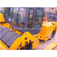 used condition XCMG XD131 smooth 13t tire road roller second hand XCMG XD131 road roller for sale