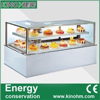 China factory, cold cake showcase,commercial display refrigerator,pastry display showcase
