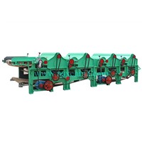 NSX-QT410 Four Roller Cotton Waste Recycling Machine Textile Cleaning Machine