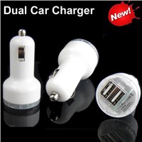 Portable Dual USB Car Charger for mobile and tablet