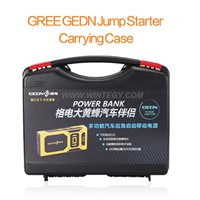 GREE GEDN Portable 12000mA Li-Polymer Multifunctional Jump Starter  Power Bank Carrying Case
