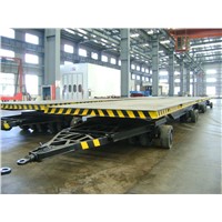 40T Six-axle Flatbed Utility Full Trailer