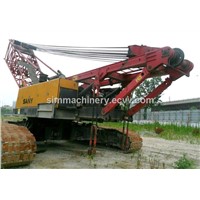 second hand sany 100t cralwer crane used condition sany 100t crawler crane crawler moving type sany