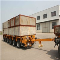 6 axles heavy duty hydraulic modular transporter/trailer