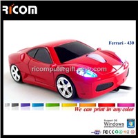 Ferrari usb car mouse,Race car mouse,car shaped mouse--MO7003S
