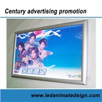 Slim Outdoor Light Box with Color LED