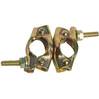 Pressed swivel coupler