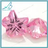 Factory direct sale stone product follow cut pink zirconia stones