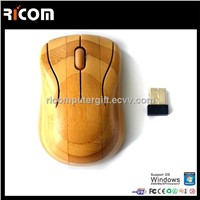 2.4GHZ Wireless optical wood mouse,wireless bamboo mouse,computer wood mouse---MW5101